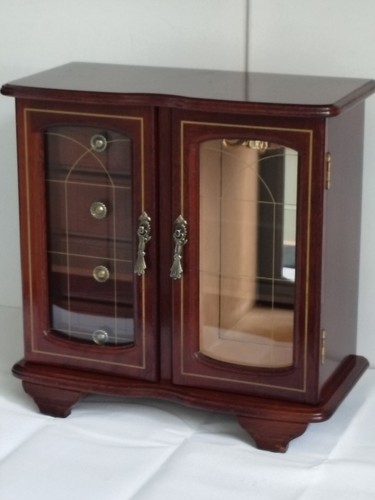 Vtge jewellery cabinet armoire - vtge,