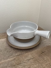 Gravy Boat & Plate Midwinter