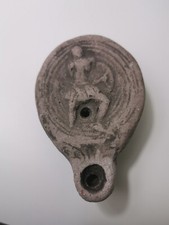 Small Roman Oil Lamp With