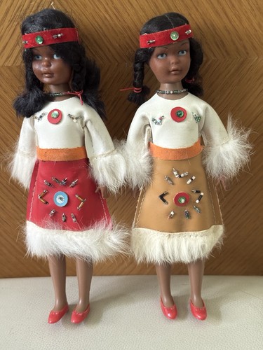 Vintage ethnic style dolls - ethnic,