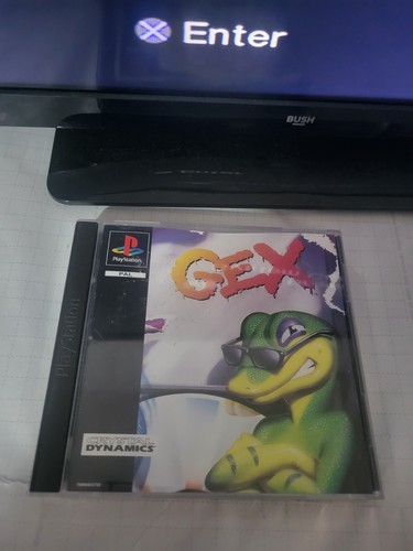 Gex ps1 playstation boxed - playstation, 1