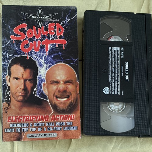 Wcw souled out 1999 vhs - wcw,
