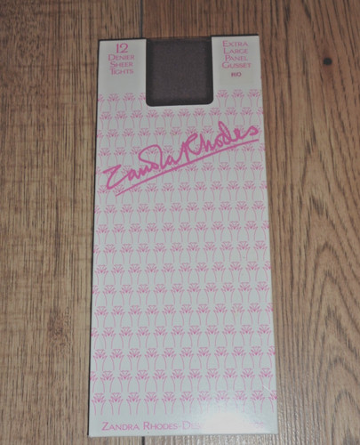 Zandra rhodes sheer tights - rhodes, uk
