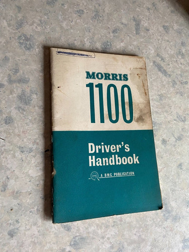 Morris 1100 driver owners - 1100,