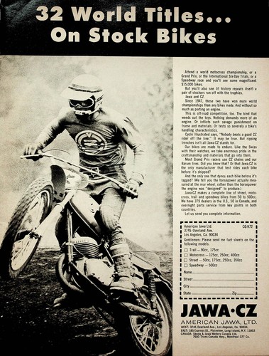 1972 jawa motocross - cz,