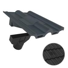 Grey Double Roman Roof Tile