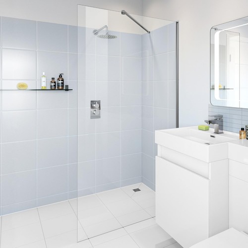 Shower screen panel enclosure - shower,