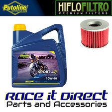 Oil & Filter Kit for Kawasaki ZZ-R1100 D 1999-2001 Putoline & Hiflo