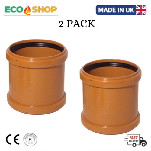 Pack 110mm straight coupler - pack,