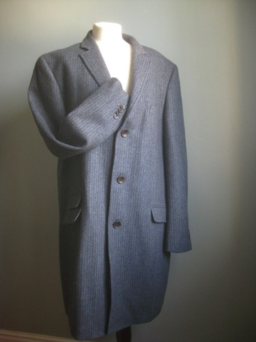 Rocha wool covert coat 2xl - wool, xxl