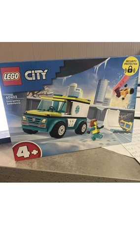 Lego city emergency ambulance - emergency,