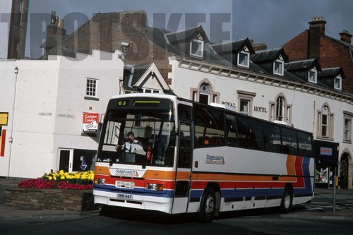 35mm colour slide stagecoach - 35mm,