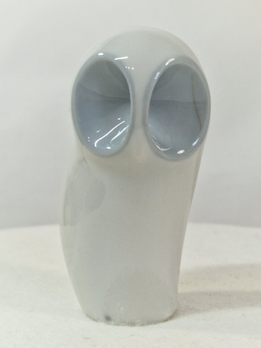 Vintage porcelain stylised owl - porcelain,
