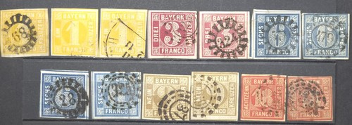 Bayern bavaria 1862 collection - bavaria,