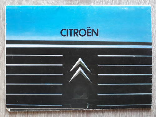Citroen range brochure 1980 - range,
