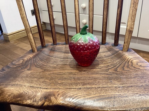 Glass strawberry jam - strawberry, pot
