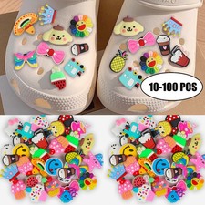 100pcs Croc Charms Mega Value Bundle Random Mix Shoe Charms Cartoon Tool