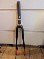 Carbon Fork Red And Black Rim