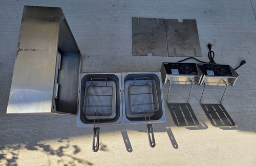 Commercial electric deep fryer - electric,