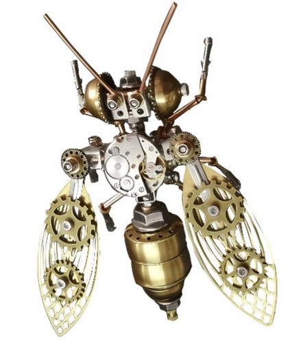 Insect bee brass - bee, puzzle