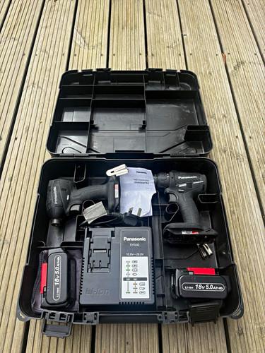Panasonic 18v twin pack - twin, ey74a2