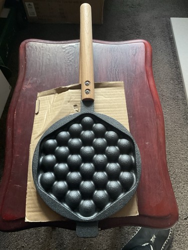 New cast iron bubble - cast, waffle
