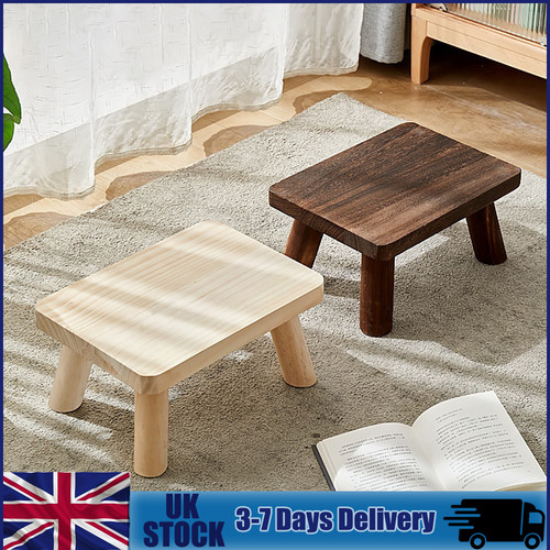 Livingroom wooden step stool - livingroom,