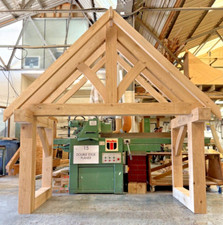 Oak Porch - 'THE ROMSLEY' oak