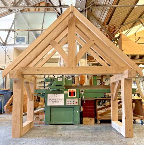 Oak porch the romsley - oak,