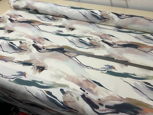 Printed curtain blind villa - printed,