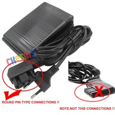 220V FOOT CONTROL PEDAL+ CORD FOR Bernina 830,831,800,810,811,817,ROUND TYPE