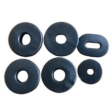 6pcs Rubber Side Cover Grommet Ring Gasket for for Suzuki GN125 GN125 HJ125 -