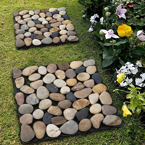 Garden stepping stones - garden, set