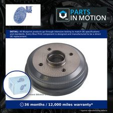 2x Brake Drums (Pair) fits PEUGEOT 206 1.6 Rear 98 to 03 NFZ(TU5JP) 180mm Set