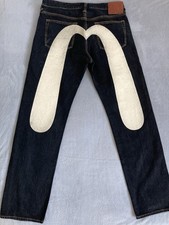 EVISU Daicock Cream print