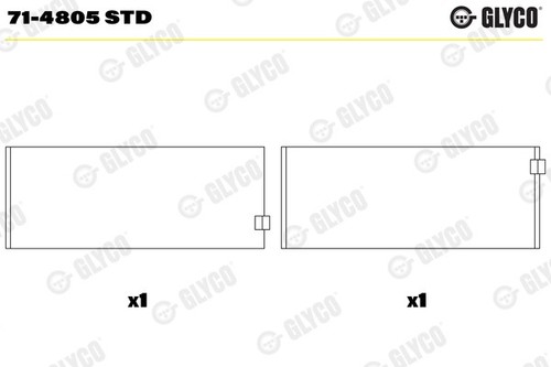 Glyco 4805 std connecting - 71-4805,