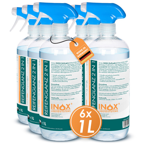 Inox 6x1l tire shine 2 - 6x1l,