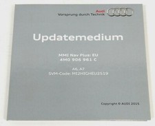 AUDI A6 A7 8GB SD CARD FOR MMI NAVIGATION PLUS EU SOFTWARE ADAPTATION GENUINE