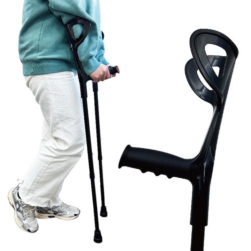 Black crutches for adults - crutches,