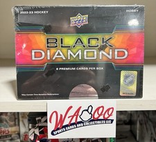 2022/23 Upper Deck Black Diamond NHL Hockey Factory Sealed Hobby Card Box