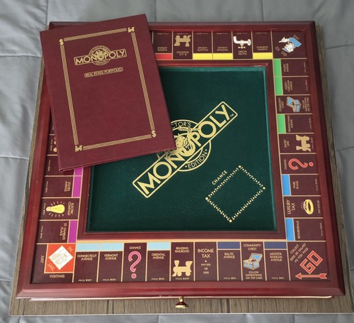 1991 franklin mint monopoly - mint,