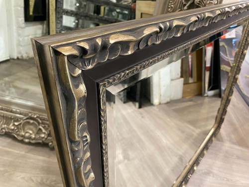 Large gilt wall mirror - large,