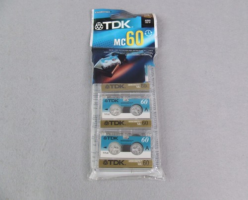 Tdk mc60 microcassette - tdk,