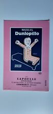 Buvard vintage MATELAS Dunlopillo PRODUCTION DUNLOP ( 2 )  Savignac COMMERCY