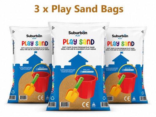Play sand 20kg - 20kg, pack