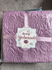 LILAC DOUBLE BEDSPREAD
