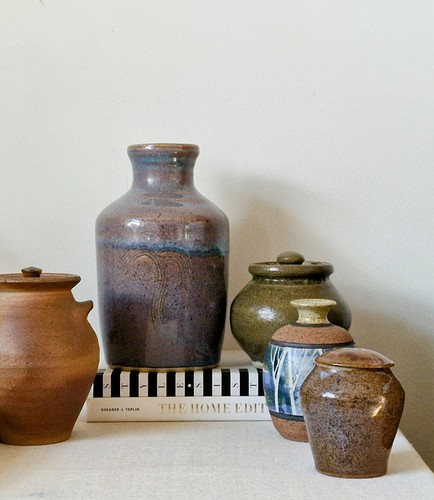 Signed studio art - ac, pottery