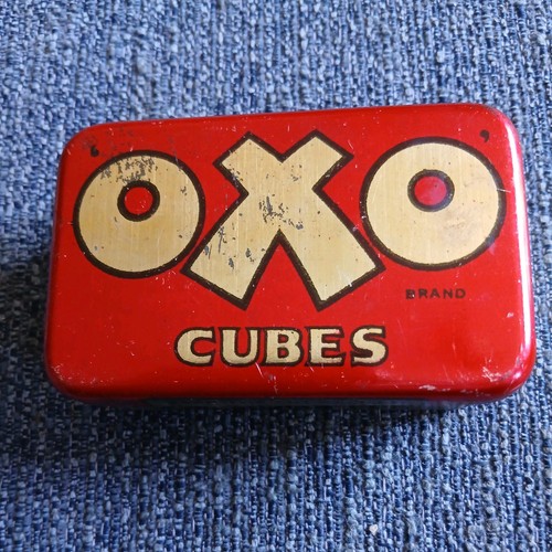 Small vintage oxo - oxo, tin