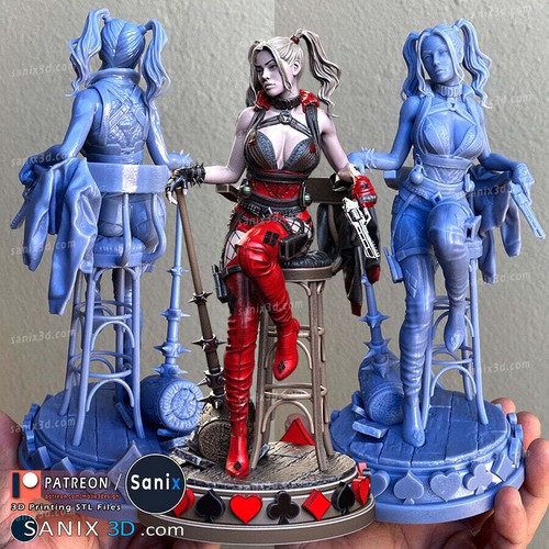 Harley quinn model statue - harley,