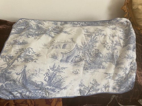 Toile de jouy pillowcase - m, &
